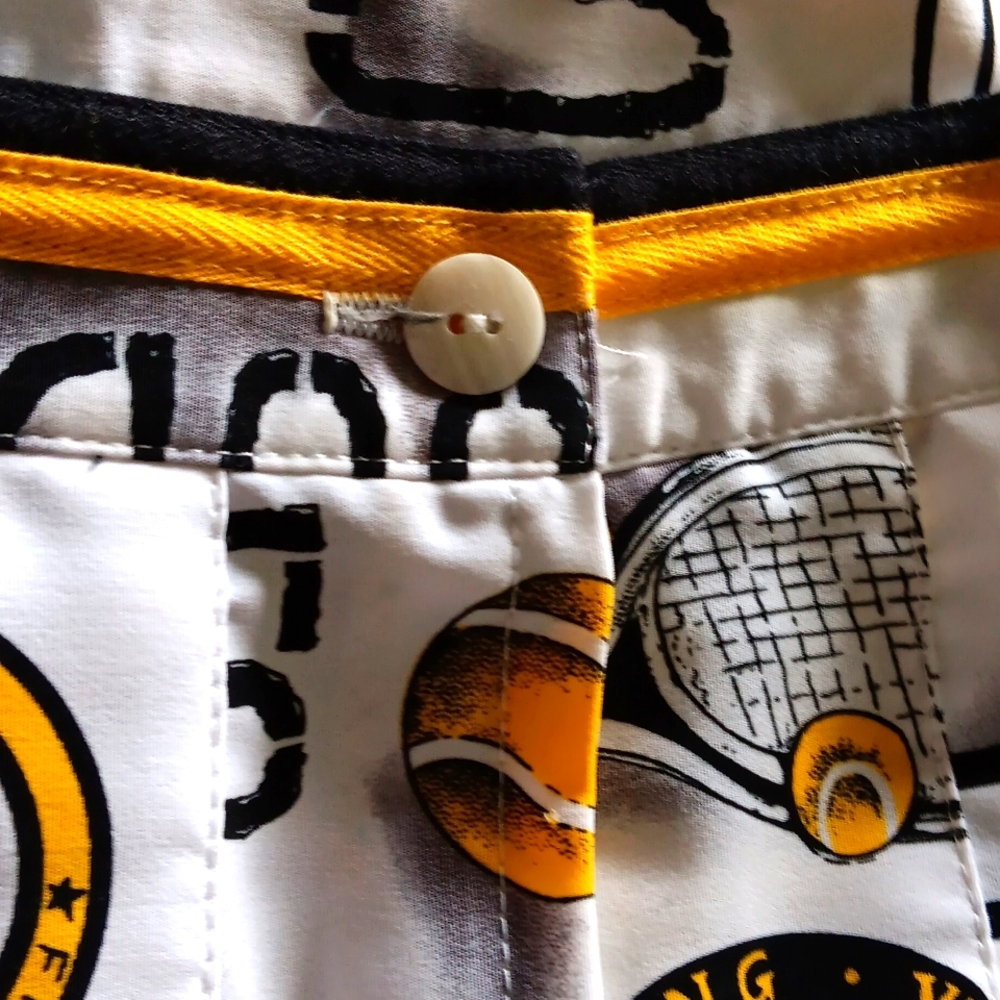 - PLEATED GRAPHIC TENNIS SKIRT NWT - Picture 9 of 9